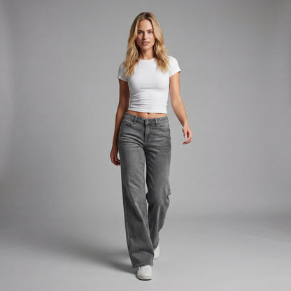 Everyday Wide-Leg Baggy Jeans