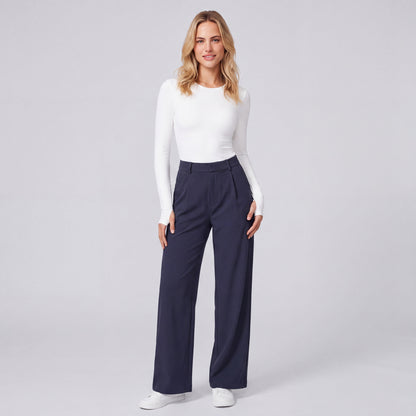 EverFlex Pro High-Waist Straight Leg Trousers