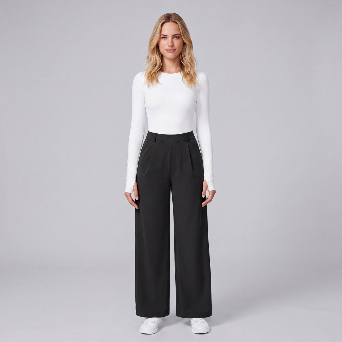 EverFlex Pro High-Waist Straight Leg Trousers