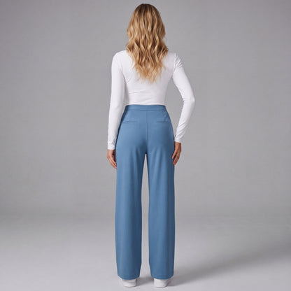 EverFlex Pro High-Waist Straight Leg Trousers