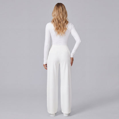 EverFlex Pro High-Waist Straight Leg Trousers