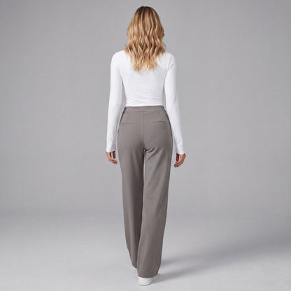 EverFlex Pro High-Waist Straight Leg Trousers