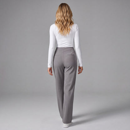 EverFlex Pro High-Waist Straight Leg Trousers