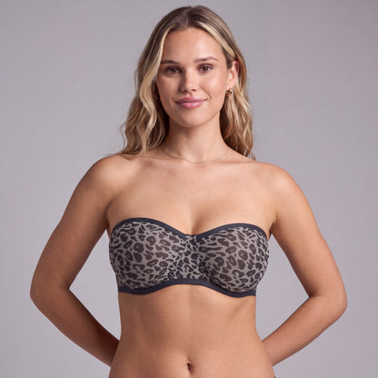 Jellysoft Sheer Balconette Strapless Bra