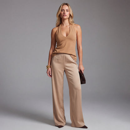 SilkGlide Satin Pants