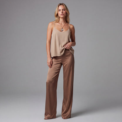 SilkGlide Satin Pants