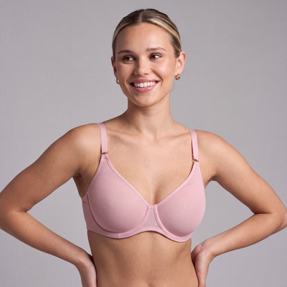 Jellysoft Sheer Mesh Full-Coverage Underwire Bra