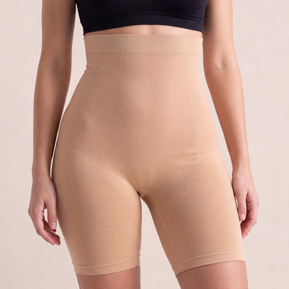 High-Waisted Tummy Control Shaper Shorts