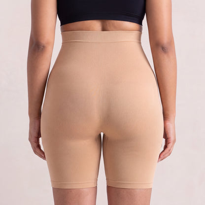 High-Waisted Tummy Control Shaper Shorts