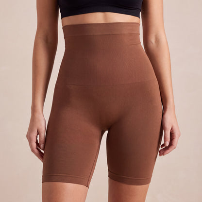 High-Waisted Tummy Control Shaper Shorts