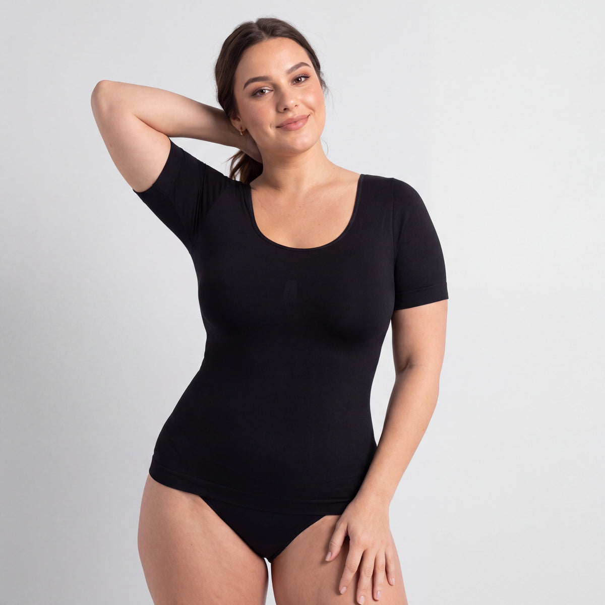 Short Sleeve Shapewear T-Shirt