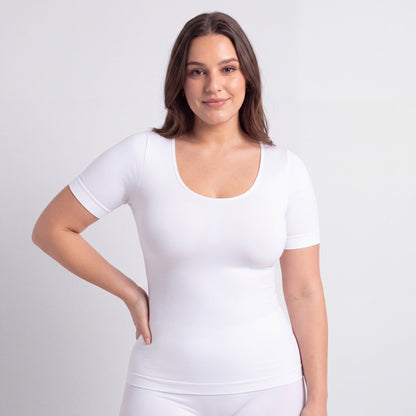 Short Sleeve Shapewear T-Shirt